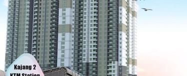 Parkland Residence Kajang KTM 2 bedroom 1
