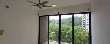 Newly Painted, Partially Furnished, Windows on the park Cheras 1