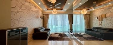 Nicely designed 2 bedrooms with unblocked view right above Publika 1
