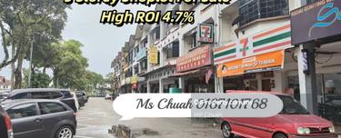 Skudai ROI 4.7% 3 Storey Shoplot For Sale 1