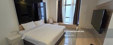 Corner unit high floor super under market price nice balcony view 1