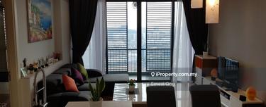 High Floor 1 Bed 1 Study Renovated Unit for Rent in Vogue Suites One 1