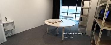 Renovated unit partly furnished  1