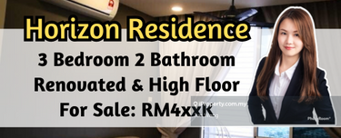 Horizon Residence, Nicely Renovated, 3 Bedroom 2 Bathroom, High Floor 1