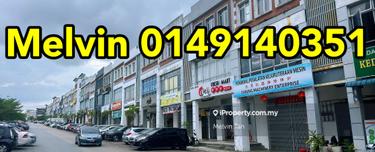 Nusa sentral @ 3 storey shop lot facing main road  1