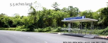 Freehold 5.5 Aches Commercial Land Jalan Kuala Garing Rawang for Sale 1