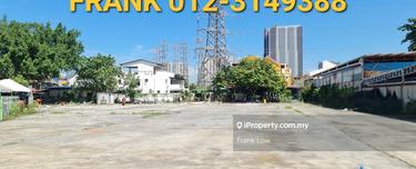 Limited flat land beside highway 1
