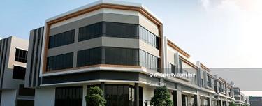 3sty corner shop @ Bandar Rimbayu facing main road for sale 1