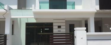 New Design Double Storey Terrace House Projects, Kluang 1