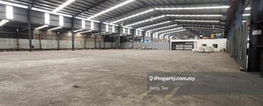 Cf ready 1 acre land with factory warehouse 1