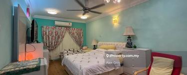 Semi D House For Sale, Price Nego, Extended, Beside Alam Damai Park 1