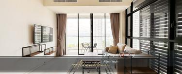 Setia v residence 1379sqft balcony seaview, furnished gurney drive 1