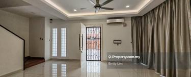 Bandar botanic, cemara, 2 sty semi d, partial furnished. 1