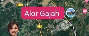 Freehold Pegoh Alor Gajah near Honda Corner Lot Industrial Land Sale  1