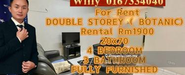 Bandar Botanic Double Storey Fully Furnished For Rent 1