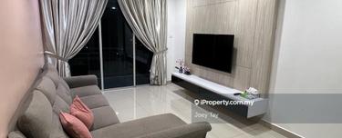 High floor with nice view furnish 3bedroom 1