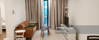 Fully furnished, high floor, nice facilities, 2 rooms 1