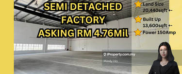 Nusa Cemerlang Semi Detached Factory For Sale 1