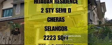 Bank Lelong Freehold Storey Semi D Hijauan Residence Cheras Selangor 1