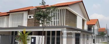Freehold double storey corner lot guarded at mutiara utama skudai 1
