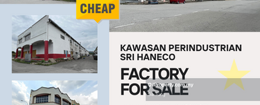 Cheap - Semenyih Sri Haneco 1.5 Storey 20x80 Terrace Factory For Sale 1