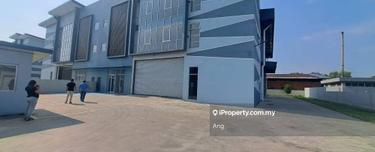 Brand New Semi D Factory Warehouse Shah Alam Klang For Rent 1