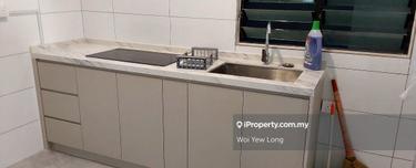 Almost fully furnished new unit with quiet environment  1
