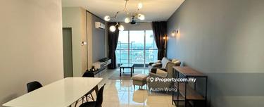 Fully furnished with Reno aurora residence puchong prima near LRT 1