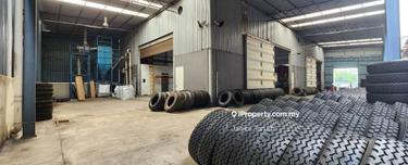 1 1/2 Storey factory Lorong Sungai Puloh ,Well Condition 6.38mil 1