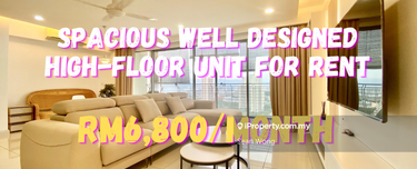 High-Floor Cozy Unit with Unblocked KL View for Rent 1