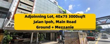 Adjoining Lot, Jalan Ipoh Main Road, 5000sqft Build Up, 40x75 1