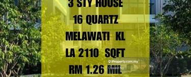 Bank Lelong 3 Storey House 16 Quartz Taman Melawati Kuala Lumpur 1