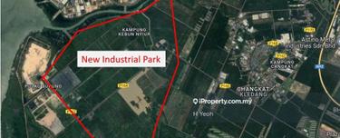 200 acres land close to Batu Kawan Industrial Estate for sale 1