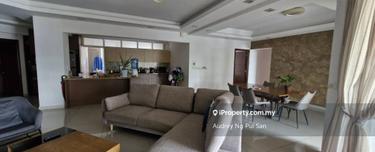 High floor partially furnished unit for rent 1
