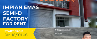 Impian Emas Skudai Semi-D Factory for Rent 1