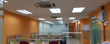 Partly furnished shop office 1