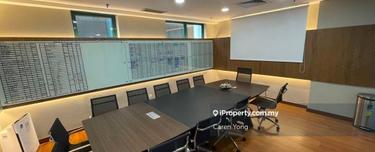 Fully Furnished office for sale @ Megan Avenue 2, pm for more info  1