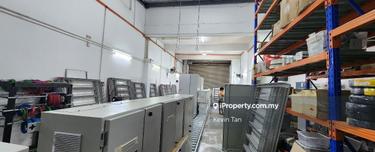 1.5 storey factory taman perindustrian puchong 25 x 100 1