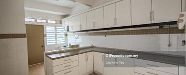 Partly furnished 2-storey Superlink 24x70 for rent at Setia Damai 15 1