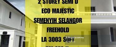Bank Lelong Freehold 2 Storey Semi D Eco Majestic Semenyih 1