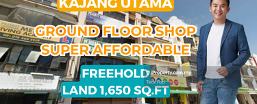Kajang Utama Super Affordable Ground Floor Shop For Sale 1