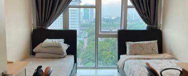 Walking distance to college sunway and monash, brt 1