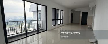High floor, brand new unit, semi furnished 1