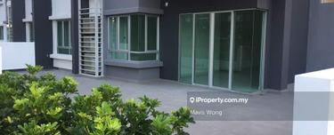 Sale condo with huge terrace infront of herbs garden  1