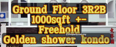 Ground Floor Freehold Golden shower 3r2b Kondo Melaka klebang area 1