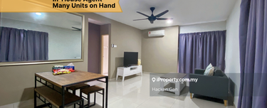Super Cheap! Renovated, 4 Exclusive Carpark, Premium block 1