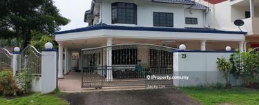 Non bumi corner house in Subang Bestari, Shah Alam. Extended well kept 1