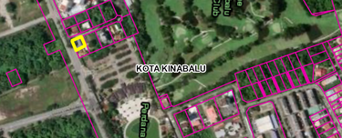 Commercial building frontage the road  1