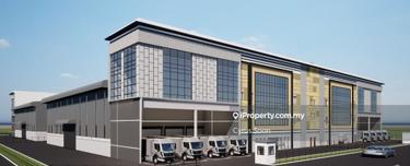 Eco Business Park V Corner 3-Sty Semi-D Factory 1.072 acres For Sale 1