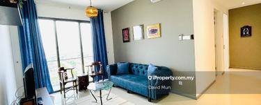 Cheapest fully furnished 3 room available now connect mall  1